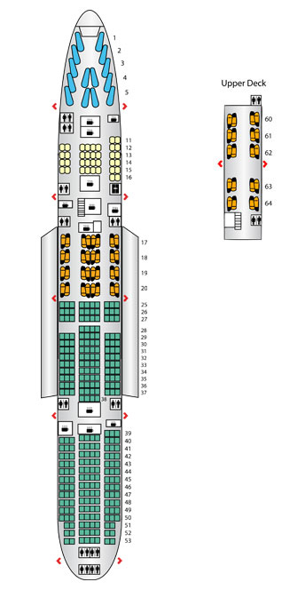 boeing 747 jet seating plan british airways