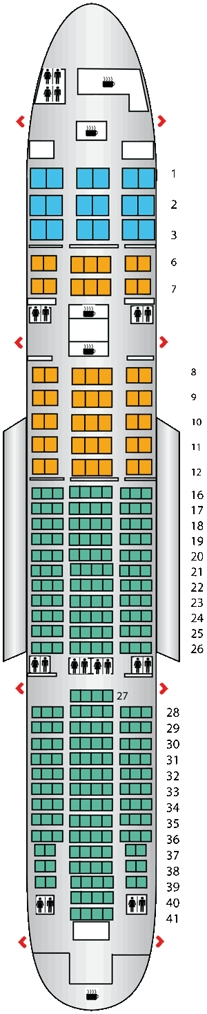 Boeing 777 Emirates Seating Plan
